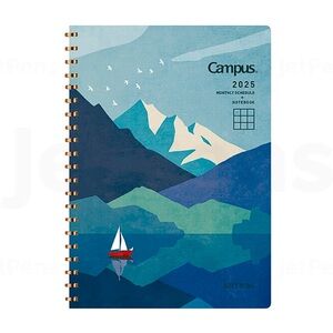 NWT KOKUYO Campus 2025 Soft Ring A5 Weekly Diary Planner Limited Edition